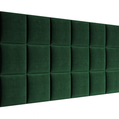 PAG kárpitozott fali panel 30x30 - zöld