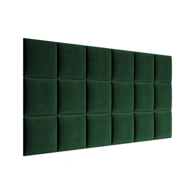 PAG kárpitozott fali panel 30x30 - zöld