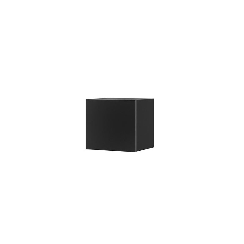 CHEMUNG 3 függő polc - fekete / fényes fekete