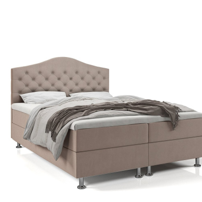 LADY elegáns ágy - 140x200, bézs