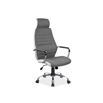 EDMUNDA irodai szék - szürke / fehér