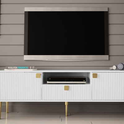 VELASCO 1 TV-asztal - fehér